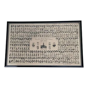 1950 Trenton New Jersey School Class Photo, Framed