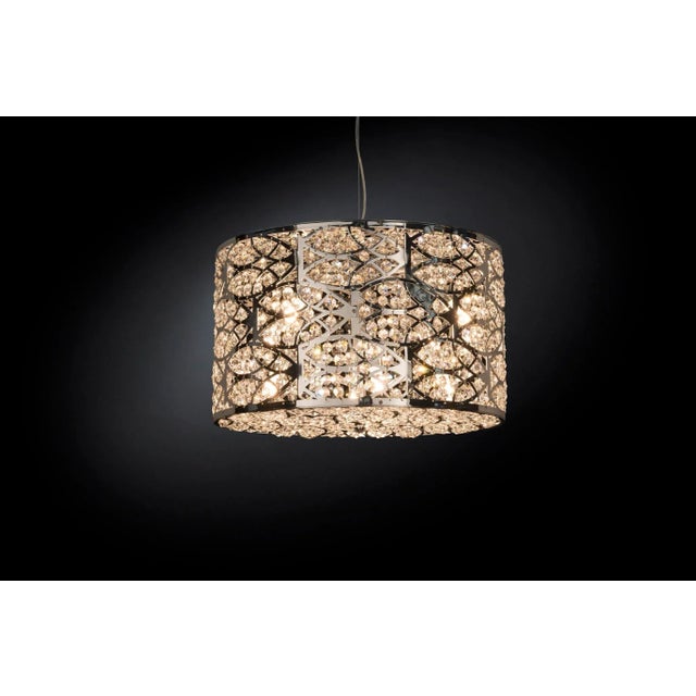 Steel & Crystal Cilindro Orrizontale Arabesque 24 Ceiling Lamp from Vgnewtrend, in New conditions. Designed from 2000...