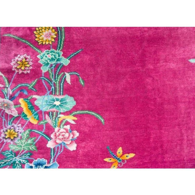 Early 20th Century Chinese Art Deco Rug For Sale - Image 11 of 12
