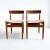Offered here are these beautifully designed, extremely rare Danish Mid-Century Modern vintage dining room chairs, a design...