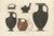 Albert Genick, Greek Hydriae & Pouring Vessels, 1883, Lithograph For Sale - Image 9 of 9