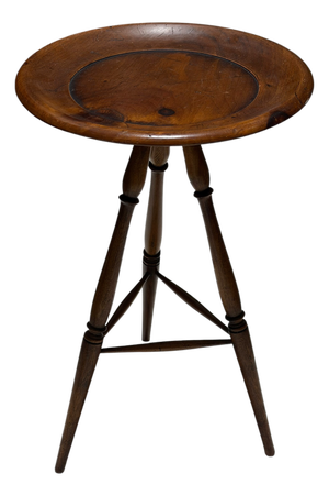 Antique 19c English Petite Cricket or Single Cocktail Table