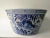 Chinese Blue and White Oriental Fish Bowl Planter For Sale - Image 4 of 11