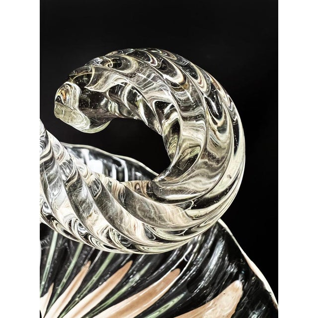 Mid-20th Century Charming Chandelier by Ercole Barovier, Murano, 1940s For Sale - Image 3 of 18