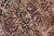 Textile Shabby Chic 1990's Floral Pak-Persian Brown/Gray Wool Round Rug- 8'0'' X 8'3'' For Sale - Image 7 of 9