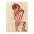 Egon Schiele Lithograph 3 New Born 1968 For Sale
