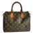 Louis Vuitton Speedy 25 Bag LV Monogram Canvas Top Handle Dr Satchel Purse For Sale