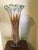 Mid-Century Modern Mid-Century Modern Gray and Sienna Murano Glass Vase For Sale - Image 3 of 8