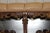 Hand Carved & Gilded Window Benches W/ Leather Seats For Sale - Image 4 of 9