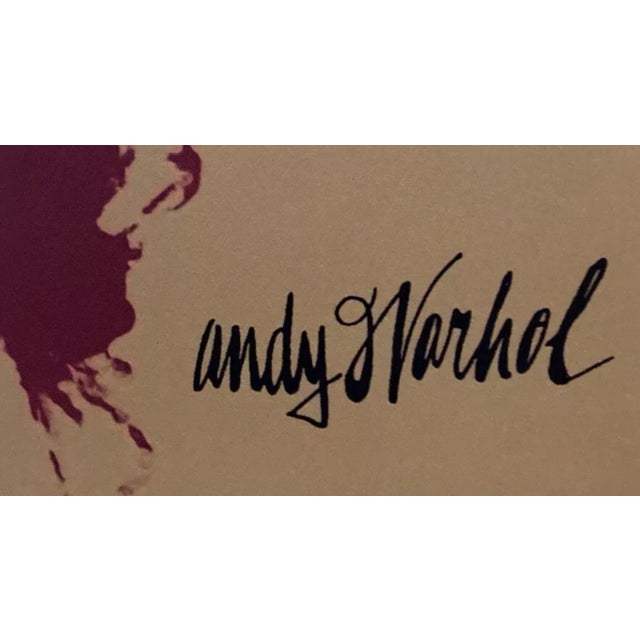 1986 Carnegie Museum of Art After Andy Warhol "Marilyn Monroe" Lithograph For Sale - Image 6 of 9