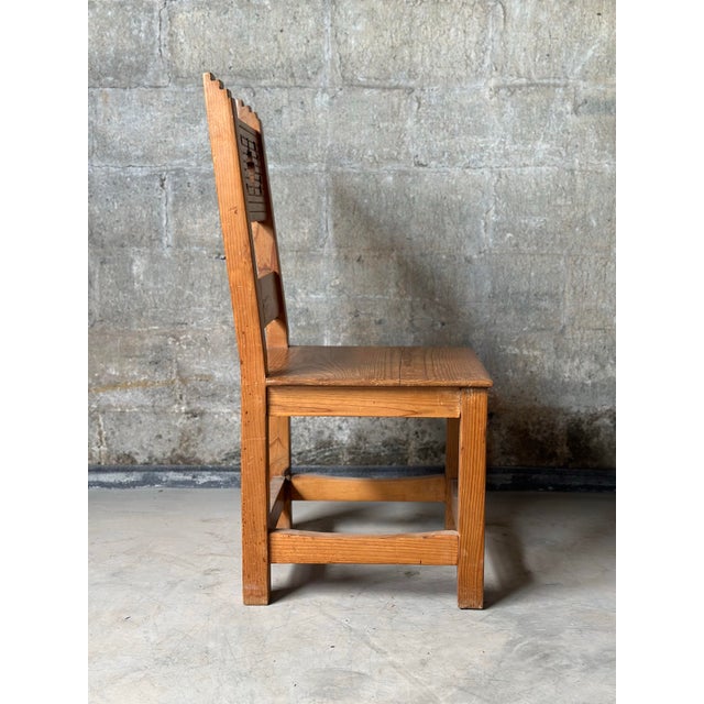 Spanish Carved Dining Chairs, Set of 6 For Sale In New York - Image 6 of 10