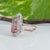 Metal 9.2Ct Bi-Color Tourmaline Ring With Lab Diamond Accents: Solid 14k Gold, 16x9mm, Size 6.75 For Sale - Image 7 of 9