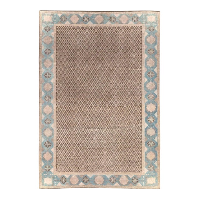 Galerie Shabab Collection Early 20th Century Persian Serab Accent Rug For Sale