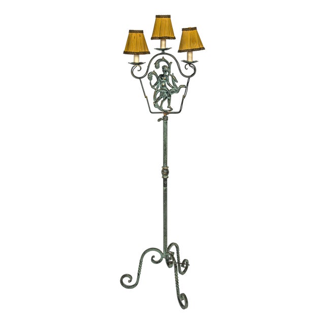 Swedish Grace Floor Lamp from Bjerkås Armatur, 1940 For Sale