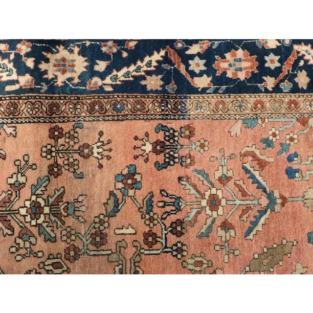 Early 20th Century Antique Persian Sarouk Rug - 4' x 6'4" For Sale - Image 5 of 12