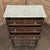 19th Century Louis XVI Mahogany Carrara Marble Top Semainier ~ Tall Chest of Drawers For Sale - Image 17 of 18