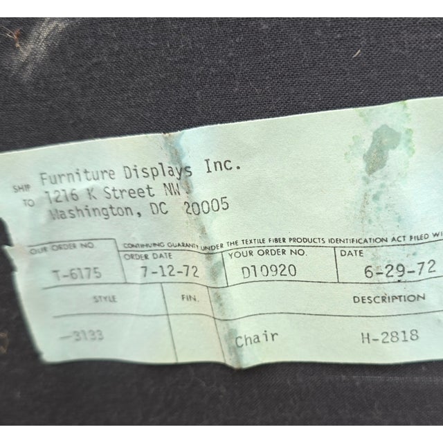 Mid 20th Century Milo Baughman for Thayer Coggin Lounge Chair For Sale - Image 9 of 10