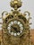 Vintage French Style Clock in Brass For Sale - Image 9 of 13