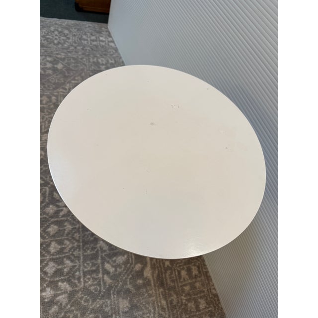 West Elm Cube C Table With Marble Base For Sale - Image 11 of 12
