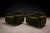 Pair of “Pullman” Armchairs in Dark Olive Velvet, Jorge Zalszupin for L’Atelier, Brazil, 1970s - Lot 146-566 For Sale - Image 10 of 16