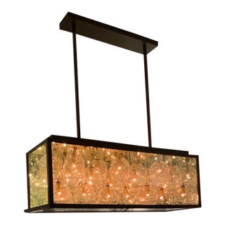 John Pomp 30 Light Infinity Collection Caged Chandelier For Sale