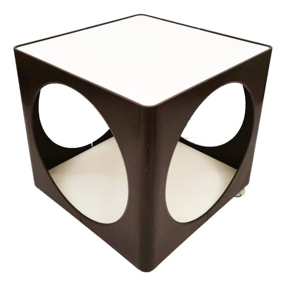 Cubic Space Age Coffee Table, 1970s For Sale