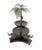 1980s Sculptural Palm Beach Regency 3-Tier Monkey & Elephant Centerpiece Server For Sale - Image 4 of 9