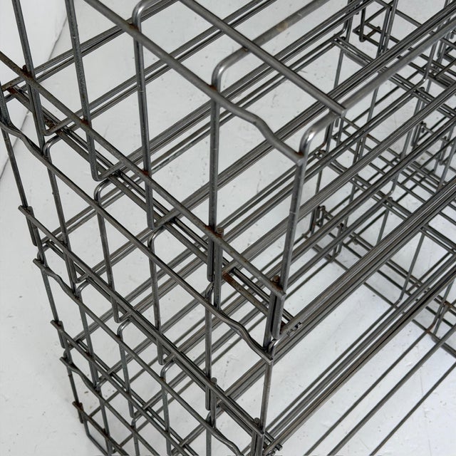 Metal 1990s Chrome Modular Shelving System For Sale - Image 7 of 11