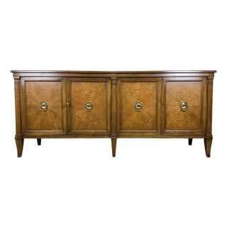 1960’s Baker Furniture French Regency Walnut Sideboard / Credenza For Sale