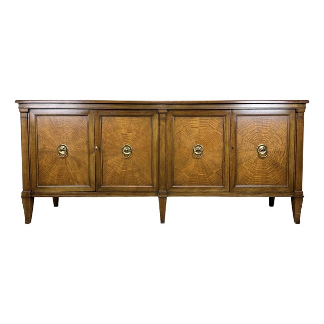1960’s Baker Furniture French Regency Walnut Sideboard / Credenza For Sale