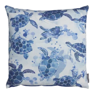 Sea Turtles Blue Cushion