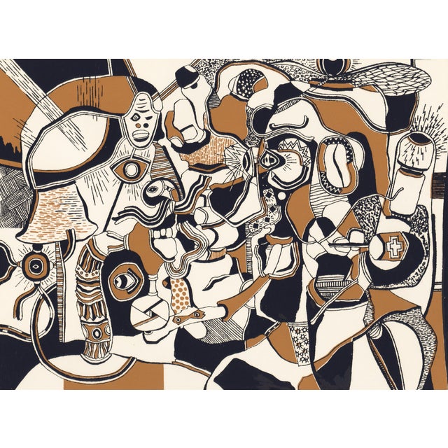 Original silkscreen print by Steve Wheeler from the limited edition of 513 monograph "Hello Steve" published in 1947. Each...