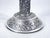 Antique Chinese Embossed Silver Candlestick, 1800s For Sale - Image 4 of 18