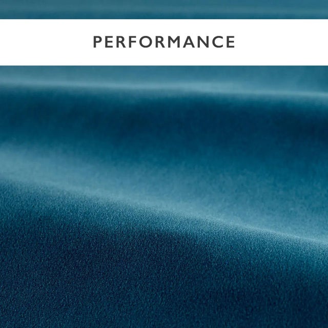 Harlequin Performance Velvets Fabric in Indigo - a Sample For Sale