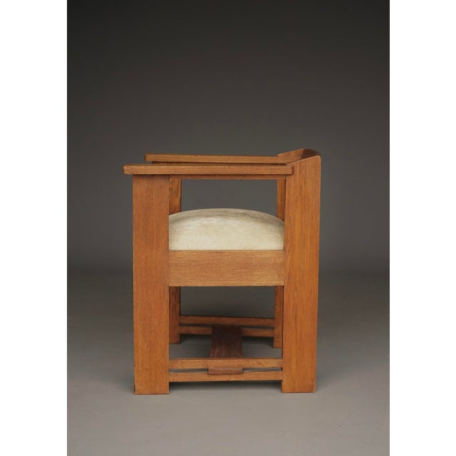 Modern Modernist Hague School Armchair attributed to Frits Spanjaard, 1920s For Sale - Image 3 of 18