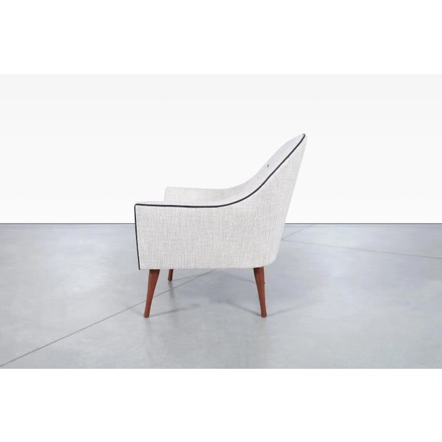 1960s Walnut Lounge Chairs by Paul McCobb for Widdicomb - Set of 2 For Sale - Image 9 of 12