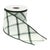Enhance your seasonal decor with the Plaid Wired Ribbon in wintry white and forest green tones. The classic slanted plaid...