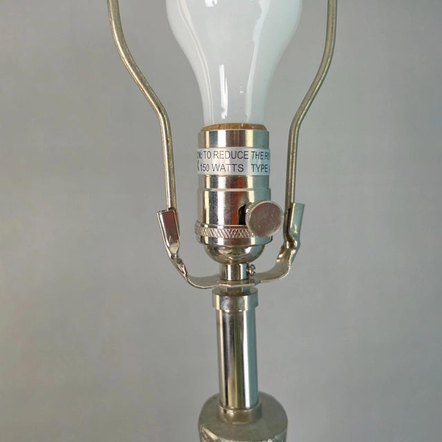 John Richard Ombré Enameled Large Table Lamp For Sale - Image 9 of 9