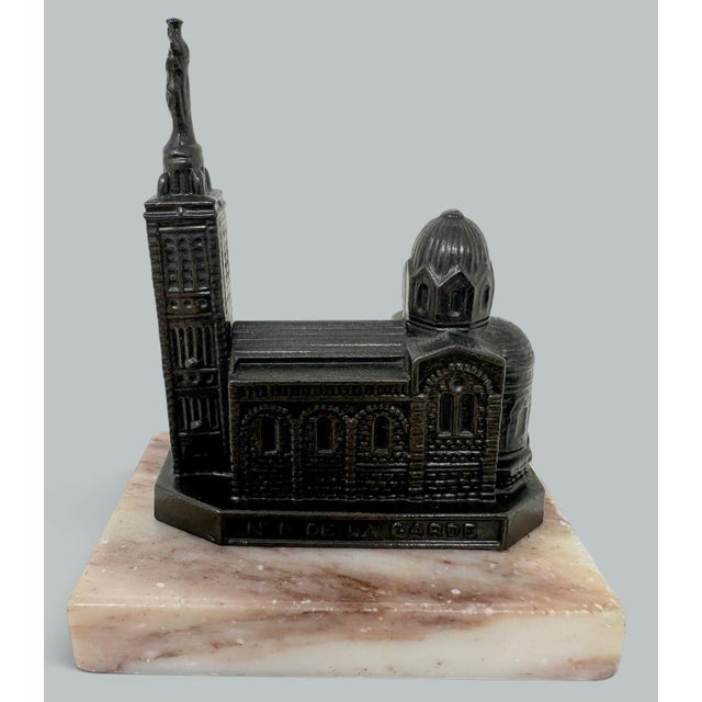 French French Bronze Architectural Model Arc De Triomphe Paris Sacre-Couer Basilica For Sale - Image 3 of 16