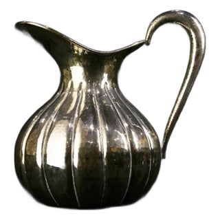 Baroque Style Silver Water Pitcher, Dated 2006 For Sale