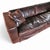 Large Loose Cover Brown Leather Lounge Sofa, 1970s For Sale - Image 16 of 18