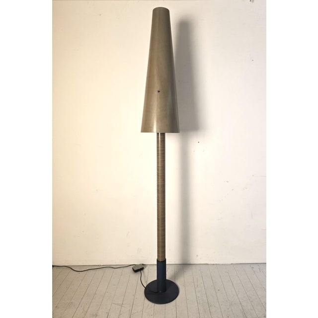 Goldenrod Tigre Floor Lamp from Fontana Arte, 1980s For Sale - Image 8 of 8