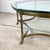 La Barge 1960s Neoclassical Brass and Glass Hoof Foot Coffee Table in the Style of La Barge For Sale - Image 4 of 18