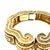 Metal 1990s Robert Wander for Winc 18k Sculpted Hinged Bangle Bracelet For Sale - Image 7 of 8