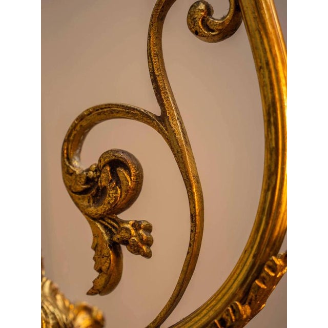 Gilded Bronze Wall Sconce For Sale - Image 4 of 7