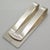 Vintage Italian Handmade Genuine Sterling Silver 925 Engraved Money Clip With "$" For Sale - Image 6 of 9