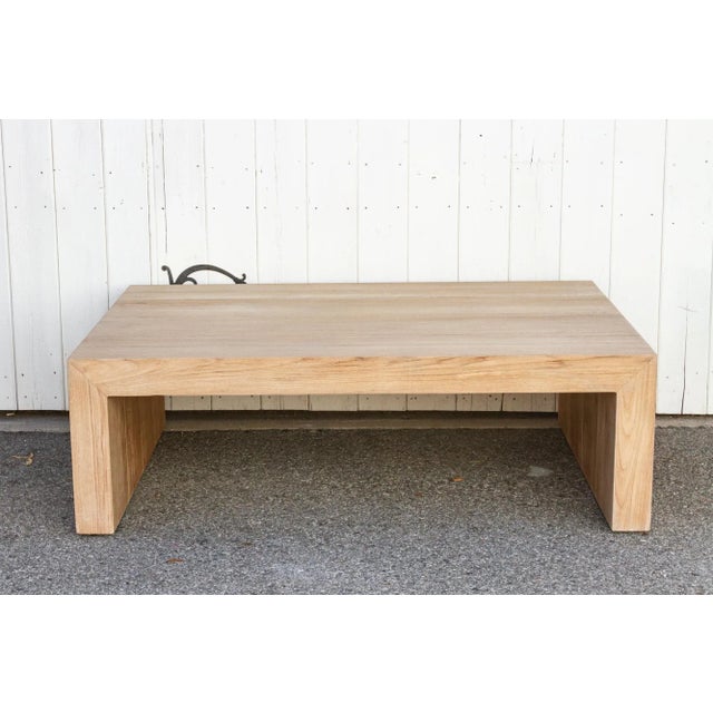 Mid-Century Bleached Coffee Table For Sale - Image 13 of 13