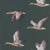 Sanderson Elysian Geese Wallpaper in Amsterdam Green - a Sample For Sale