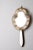 This vintage Italian Murano glass Venetian hand wall mirror is a charming example of traditional Venetian craftsmanship....