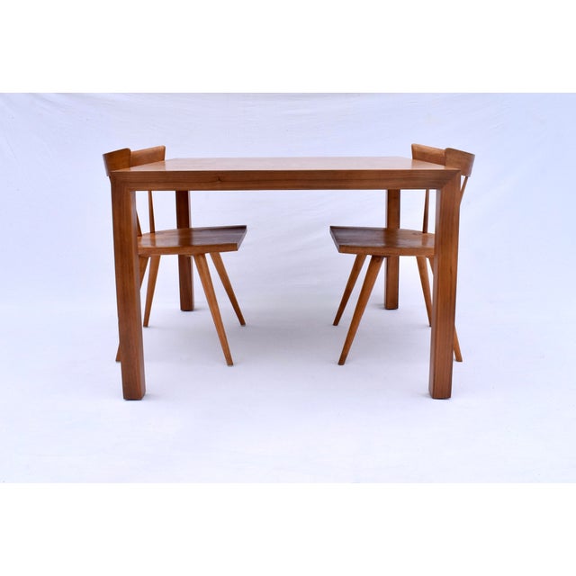 Milo Baughman for Directional American Mid-Century Ash Burl Game Table For Sale - Image 9 of 16